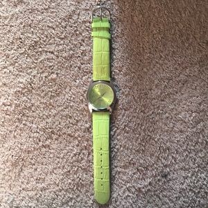 Gossip leather banded watch